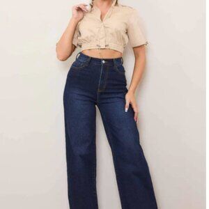 Vibrant M.I.U High-Rise Wide Leg Jeans - Size US28